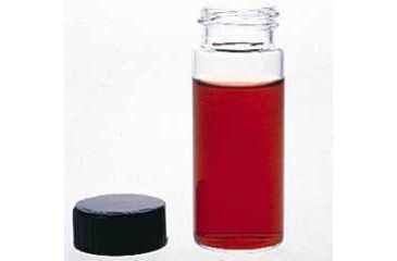 Image of Kimble/Kontes Vials, Borosilicate Glass, with Phenolic Screw Cap VW60910A 112 Short Form Type