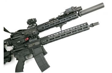 Image of Kinetic Development Group MREX AR MLOK 13.5in Modular Rail, Black, ARP5-030