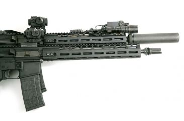 Image of Kinetic Development Group MREX AR MLOK 13.5in Modular Rail, Black, ARP5-030