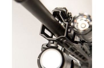 Image of Kinetic Development Group Kinect MLOK Single Picatinny Rail Section, 3Slot, Black KIN5-100