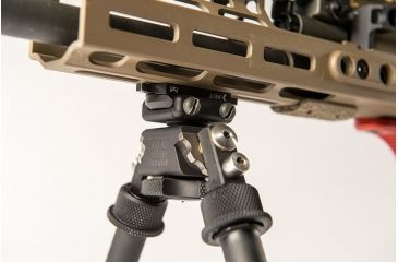 Image of Kinetic Development Group Kinect MLOK Single Picatinny Rail Section, 3Slot, Black KIN5-100