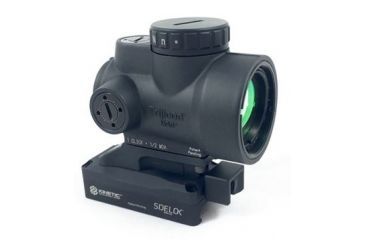 Image of Kinetic Development Group SIDELOK MRO MOUNT Lower 1/3 Co-witness, Black SID5-220