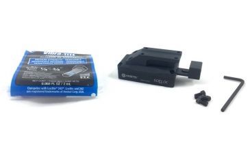 Image of Kinetic Development Group SIDELOK MRO MOUNT Lower 1/3 Co-witness, Black SID5-220