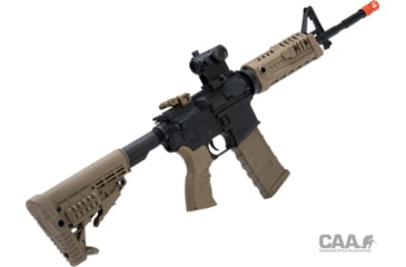 Image of King Arms / Eagle Force CAA Licensed M4 Airsoft AEG Rifle by King Arms, Carbine, Dark Earth/Black, CAD-AG-06-DE