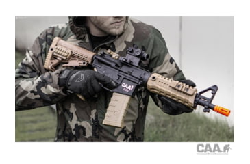 Image of King Arms / Eagle Force CAA Licensed M4 Airsoft AEG Rifle by King Arms, Carbine, Dark Earth/Black, CAD-AG-06-DE