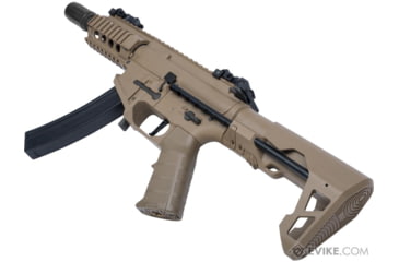 Image of King Arms / Eagle Force PDW 9mm SBR Airsoft AEG Rifle, Shorty, Desert Earth, KA-AG-229-DE