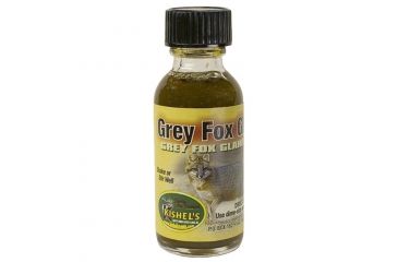 Image of Kishels Grey Fox Lure, Yellow, 1 oz. LTGFG1