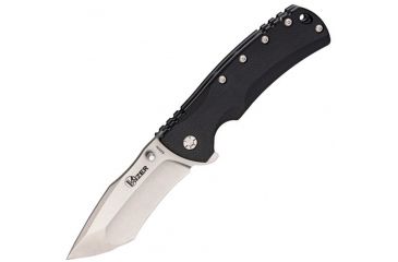 Image of Kizer Cutlery Linerlock Black G-10 Knife, Black G-10 handle KI5414A2
