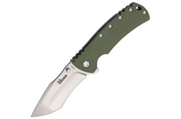 Image of Kizer Cutlery Linerlock Green G-10 Knife, Green G-10 handle KI5414A1
