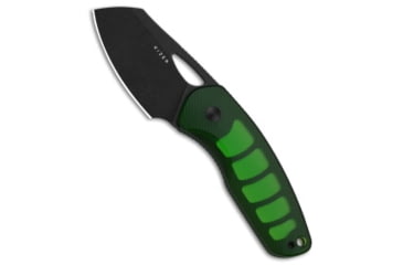 Image of Kizer Kizer Hornet Fixed Blade Knife Green Acrylic 2.5" Black PVD &amp; Stonewashed, Green, 14C28N, adult, BHQ-231182