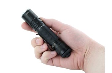 Image of Klarus 360X1 1 x 18650/ 2 x CR123A/ 16340 CREE XHP35 HD E4 LED Rechargeable EDC/Tactical Flashlight, 1800 Lumens, Black, 360X1