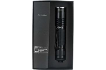 Image of Klarus 360X1 1 x 18650/ 2 x CR123A/ 16340 CREE XHP35 HD E4 LED Rechargeable EDC/Tactical Flashlight, 1800 Lumens, Black, 360X1