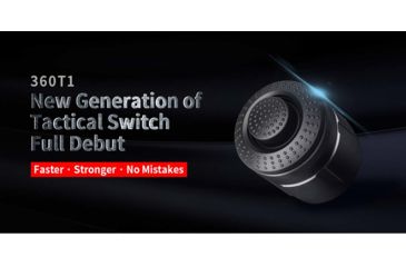Image of Klarus Omni-Directional Rapid Response Tactical Tail Switch, Black, 360T1