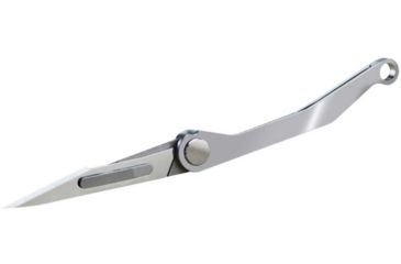 Image of Klarus S1 Ti-Scal Titanium Folding Knife, Medical-Grade Titanium, Nano Slim-X Change Blade, Silver, S1-TI-SCAL