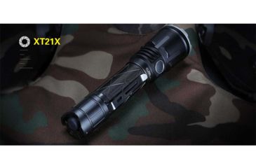 Image of Klarus XT21X 1 x 21700 CREE XHP70.2 P2 LED Tactical Flashlight, 4000 Lumens, Black, XT21X