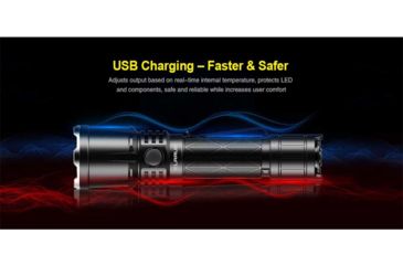 Image of Klarus XT21X 1 x 21700 CREE XHP70.2 P2 LED Tactical Flashlight, 4000 Lumens, Black, XT21X
