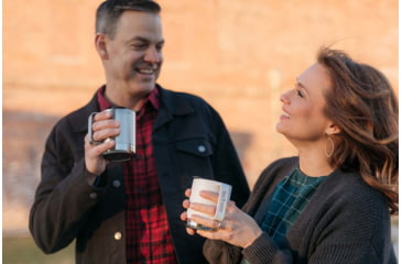 Image of Klean Kanteen Camp Mug, Mountain- Brushed Stainless, 12oz, 1009748