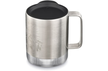 Image of Klean Kanteen Camp Mug, Mountain- Brushed Stainless, 12oz, 1009748