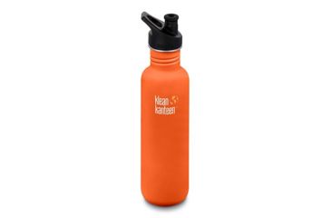 Image of Klean Kanteen Classic W/ Sport Cap 3.0, 27oz, Sierra Sunset, Sierra Sunset, 18/8 Stainless Steel, Polyprop, KK-43335