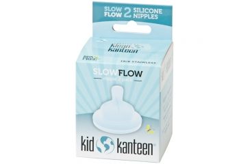Image of Klean Kanteen Kid Kanteen Nipple Slow 2 Pk KBBNSF-CR