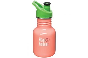 Image of Klean Kanteen Kid Kanteen Sport 12 Oz Coral K12CPPS-LC