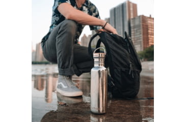 Image of Klean Kanteen Reflect Water Bottle, 27oz, Mirrored Stainless, 1008542