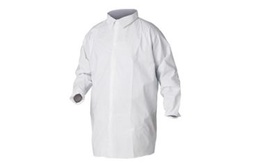 Image of Kleenguard A40 Liquid &amp; Particle Protection Lab Coats, White, XL 44444