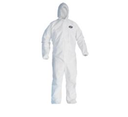 Image of Kleenguard A80 Chemical Permeation &amp; Jet Liquid Protection Coveralls, White, XXXL 45646