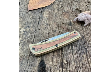 Image of Knife Case Case Knives Crossroads Series Brown/green Lam Sod Buster Jr