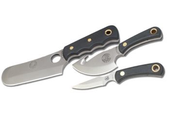 Image of Knives of Alaska Brown Bear, Light Hunter, Cub Bear Combo, Suregrip Handle, Black, 00030FG