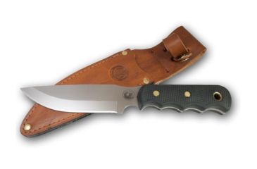 Image of Knives of Alaska Bush Camp D2 Suregrip Handle Knife, Black 00014FG