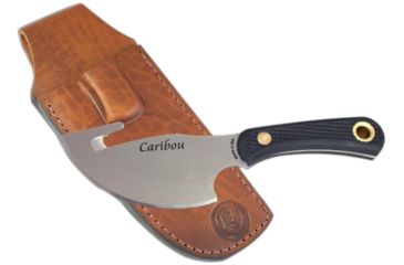 Image of Knives of Alaska Caribou D2 Suregrip Handle Knife, Black 00009FG