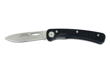 Image of Knives of Alaska Featherlight Hunter D2 Smooth Folding Knife, Suregrip Handle, Black, 00900FG