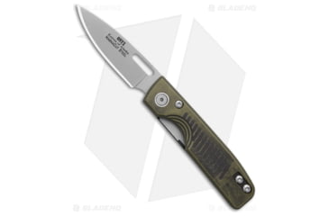 Image of Knives of Alaska Onyx Folding Knife, 2.60in, CPM MagnaCut, Drop Point Blade, G-10, Black/OD Green Handle, Black/OD Green/Dark Gray, 6.75 inch, BHQ-221480