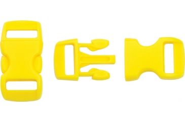 Image of Knotty Boys Hard Plastic Buckle-50 Piece, Yellow, 3/8in. KYBZ05Y
