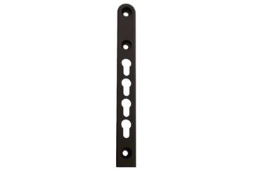 Image of KNS Precision CZ Bren 805 Side Rail w/Key Mod, Hard Anodized Aluminum, Black CZBREN-KeyM
