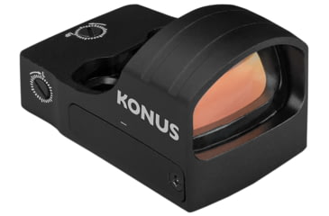Image of Konus 7205 Sight Pro Fission Pro 3.0 Matte Black 25mm X 18mm 4 MOA Red Dot Reti