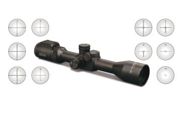 Image of Konus KONUSPRO-EL30 Rifle Scope, 4-16x44mm, 30mm tube, LCD, 10 Interchangeable Reticles, Black, 7330