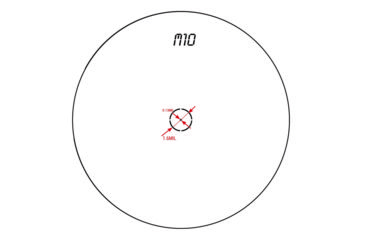Image of Konus KONUSPRO-EL30 Rifle Scope, 4-16x44mm, 30mm tube, LCD, 10 Interchangeable Reticles, Black, 7330