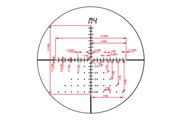 Image of Konus KONUSPRO-EL30 Rifle Scope, 4-16x44mm, 30mm tube, LCD, 10 Interchangeable Reticles, Black, 7330