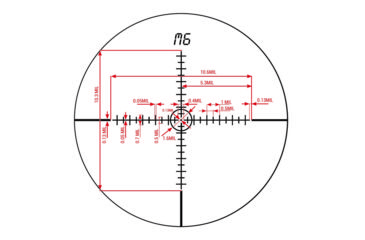 Image of Konus KONUSPRO-EL30 Rifle Scope, 4-16x44mm, 30mm tube, LCD, 10 Interchangeable Reticles, Black, 7330