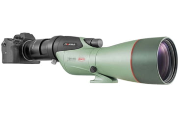 Image of Kowa TSN-88S Prominar 88mm Spotting Scope, Straight, Rugged, Green, TSN-88S ZM SET