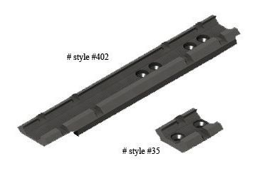 Image of Columbia Sportswear Timberline Rifle Scope Base Mounts