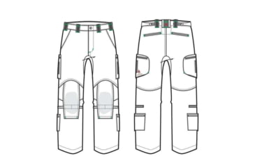 Image of Kryptek Alaios Pant, Dark Charcoal, 32X32, 18ALABDC3232