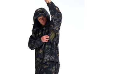 Image of Kryptek Jupiter Rain Jacket - Mens, Obskura Nox, XL, 18JUPJNO6