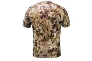 Image of Kryptek Mens Hoplite Merino Wool Short Sleeve Crew Light Weight, Highlander, Large 15HOPSSCLWH5