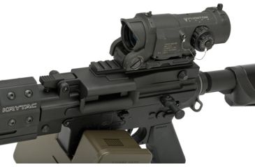 Image of Krytac / KRISS USA Full Metal Trident MK II LMG AEG Light Machine Gun with Keymod Handguard, Black, Large, KTAEG-TRLMGE-BK01