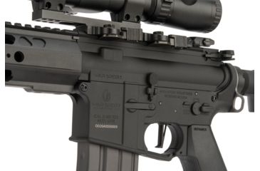 Image of Krytac / KRISS USA War Sport Licensed GPR-CC Full Metal M4 Carbine Airsoft AEG Rifle, Black, Large, KTAEG-GPRCC-BK01