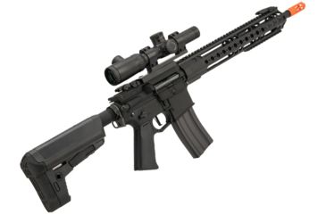Image of Krytac / KRISS USA War Sport Licensed GPR-CC Full Metal M4 Carbine Airsoft AEG Rifle, Black, Large, KTAEG-GPRCC-BK01