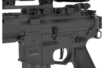 Image of Krytac / KRISS USA War Sport Licensed LVOA-C M4 Carbine Airsoft AEG Rifle, Black, Large, KTAEG-LVOAC-BK01